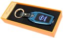 Praktyczna Zapalniczka Plazmowa USB Elegancka Z Kablem Mikro USB Latarka BRELOK Do Kluczyków Samochodowych OPEL NIEBIESKA