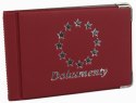 Eleganckie Etui Na Karty Dokumenty Dowód Osobisty Polska Galanteria (PL) Małe Poziome "Dokumenty" WZÓR I