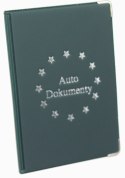 Eleganckie Etui Na Karty Dokumenty Dowód Rejestracyjny Polska Galanteria (PL) Duże Pionowe Na Trzy "Auto Dokumenty" 041462