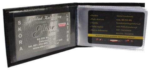 Etui Na Karty Dokumenty ELKOR (PL) Wizytownik Wzór II EL002 Etui Na Karty Dokumenty ELKOR (PL) Wizytownik Wzór II EL002