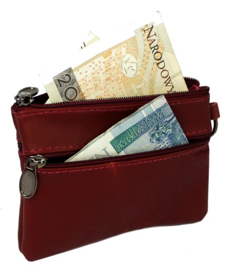 Etui Na Klucze Skórzane Polska Galanteria (PL) Skóra Naturalna Cztery Zamki Na Jeden Komplet Kluczy N149 11,5 x 9 x 1 [cm]