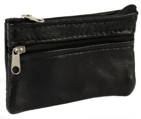 Etui Na Klucze Skórzane Polska Galanteria (PL) Skóra Naturalna Dwa Zamki Na Jeden Komplet Kluczy 2S 11,5 x 8,5 x 1 [cm]