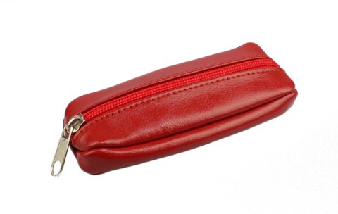 Kluczówka Duża Bombata Jeden Zamek ANDRUS (PL) Skóra Naturalna Połysk 14 x 7 x 2 [cm]