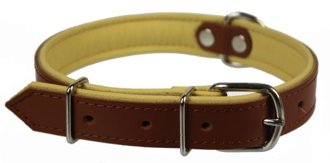 Obroża Dla Psa Ze Skóry Naturalnej ZOO LESZCZ (PL) 30 mm 50-63 [cm] ZL902