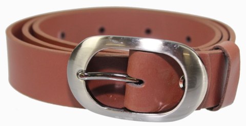 Pasek Damski Skórzany COMPLEX (PL) 30 mm Skóra Naturalna MLECZNA CZEKOLADA Szerokość Standardowa Pasek Damski Skórzany COMPLEX (PL) 30 mm Skóra Naturalna MLECZNA CZEKOLADA Szerokość Standardowa
