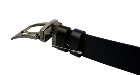 Pasek Męski Dwa w Jednym Skórzany COMPLEX (PL) GŁADKI ''DWUSTRONNY'' Skóra Licowa EXTRA 35 mm CZARNO-GRANATOWY Pasek Męski Dwa w Jednym Skórzany COMPLEX (PL) GŁADKI ''DWUSTRONNY'' Skóra Licowa EXTRA 35 mm CZARNO-GRANATOWY