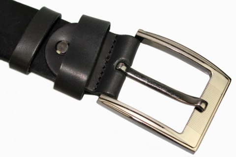 Pasek Skórzany ARUCCE (PL) Skóra Licowa EXTRA 40 mm CZARNY Pasek Skórzany ARUCCE (PL) Skóra Licowa EXTRA 40 mm CZARNY