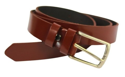 Pasek Skórzany Męski ARUCCE (PL) Gładki BRĄZOWY 30 mm Skóra Naturalna DW EXTRA Pasek Skórzany Męski ARUCCE (PL) Gładki BRĄZOWY 30 mm Skóra Naturalna DW EXTRA