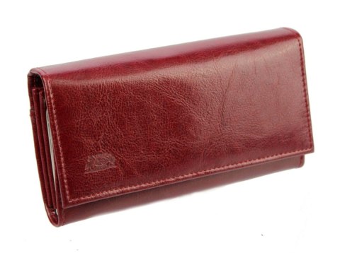 Portfel Damski ELKOR (PL) Długi Klamra Skóra Naturalna EL016B 17 x 9,5 x 2,5 [cm]