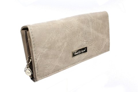 Portfel Damski JENNIFER JONES Skóra Ekologiczna Z Teksturą Długi Z Suwakiem wewnątrz 1109-7 18 x 9,5 x 3 [cm]
