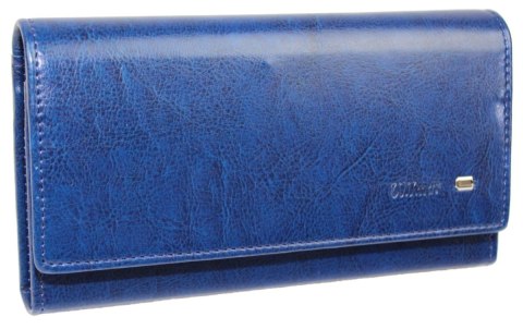 Portfel Damski WILMAR (PL) Długi Max Klamra Gładki Skóra Włoska WIL_P17K 17,5 x 10 x 3 [cm]