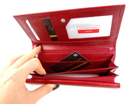 Portfel Damski Z.RICARDO (PL) Długi Max Na Suwak Skóra Naturalna Licowa ZR83 17,5 x 9,5 x 3[cm]