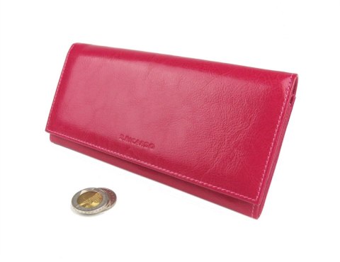 Portfel Damski Z.RICARDO (PL) Długi Max Na Suwak Skóra Naturalna Licowa ZR83 17,5 x 9,5 x 3[cm]