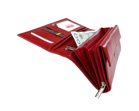 Portfel Damski Z.RICARDO (PL) Długi Max Na Suwak Skóra Naturalna Licowa ZR83 17,5 x 9,5 x 3[cm]