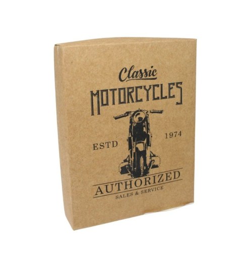 Portfel Męski Peterson Skóra Naturalna N992L Poziomy Z Zapinką Dwa Skrzydełka I Łańcuszek BRĄZOWY RFID 12 x 9,5 x 3 [cm] AUTO