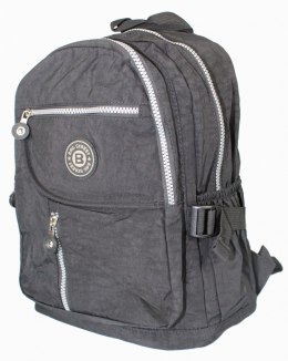 Praktyczny Plecak Materiałowy BAG STREET 2216 CZARNY 35 x 26 x 15 cm