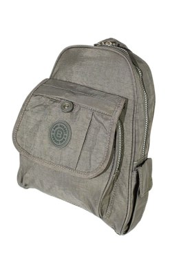 Praktyczny Plecak Materiałowy BAG STREET 2229 SZARY 30 x 25 x 6,5 [cm]