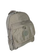 Praktyczny Plecak Materiałowy BAG STREET 2229 SZARY 30 x 25 x 6,5 [cm]