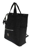 Praktyczny Plecak Torebka 2 w 1 BAG STREET 2247 CZARNY