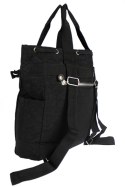 Praktyczny Plecak Torebka 2 w 1 BAG STREET 2247 CZARNY