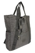 Praktyczny Plecak Torebka 2 w 1 BAG STREET 2247 POPIELATY