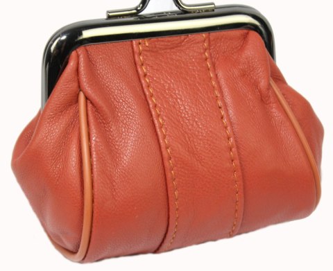 Sakiewka Uniwersalna Klamerka Mała Skóra Naturalna 01 7 x 8 [cm]