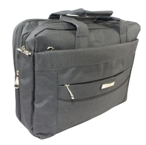 Torba Na Laptopa 15" Na Dokumenty Do Pracy Solidna SACKAR 8970 Czarny 40 x 30 x 15 [cm]