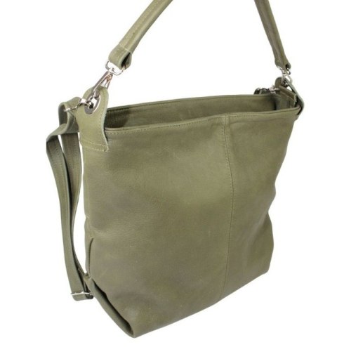 Torebka Skórzana Magre (PL) Skóra Naturalna FIONA OLIWKOWY