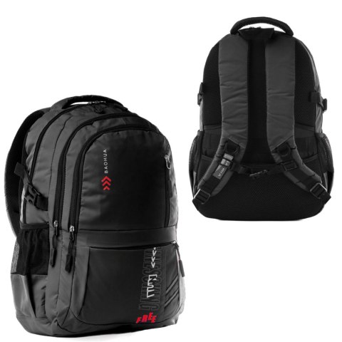 Wytrzymały Plecak Podróżny RGL PL06 CZARNY 50 x 30 x 15 [cm]