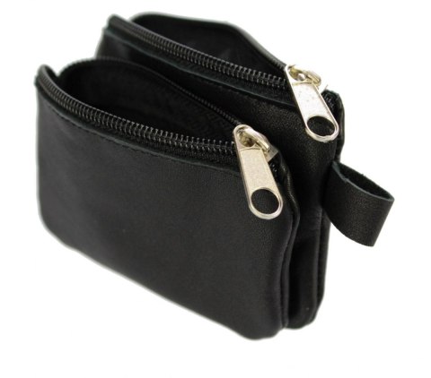 Etui Na Klucze Podwójne Portfelik Kluczówka POLSKA GALANTERIA (PL) Skóra Naturalna Na Jeden Komplet Kluczy 12 x 8 x 2,5 [cm]