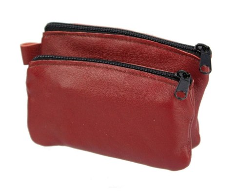 Etui Na Klucze Podwójne Portfelik Kluczówka POLSKA GALANTERIA (PL) Skóra Naturalna Na Jeden Komplet Kluczy 12 x 8 x 2,5 [cm]