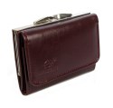 Portfel Damski ANDRUS (PL) 12 cm Klamra Skóra Włoska 12 x 9 x 2.5 [cm]