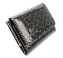 Portfel Damski ANDRUS (PL) 12 cm Klamra Skóra Włoska 12 x 9 x 2.5 [cm]
