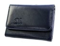 Portfel Damski ANDRUS (PL) 12 cm Klamra Skóra Włoska 12 x 9 x 2.5 [cm]