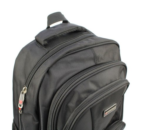 Solidny Plecak Bag Street ''DE LUXE'' Duży Z Funkcją Noszenia Laptopa BS4038 15'' Solidny Plecak Bag Street ''DE LUXE'' Duży Z Funkcją Noszenia Laptopa BS4038 15''