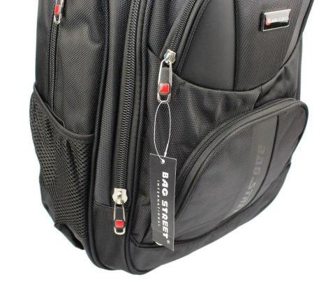 Solidny Plecak Bag Street ''DE LUXE'' Duży Z Funkcją Noszenia Laptopa BS4038 15'' Solidny Plecak Bag Street ''DE LUXE'' Duży Z Funkcją Noszenia Laptopa BS4038 15''