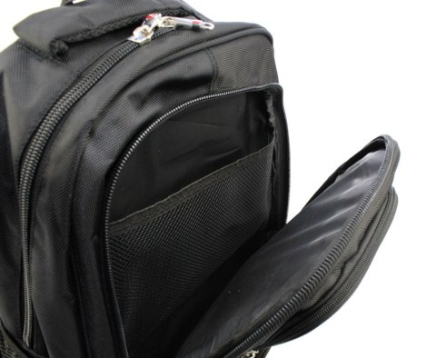 Solidny Plecak Bag Street ''DE LUXE'' Duży Z Funkcją Noszenia Laptopa BS4038 15'' Solidny Plecak Bag Street ''DE LUXE'' Duży Z Funkcją Noszenia Laptopa BS4038 15''
