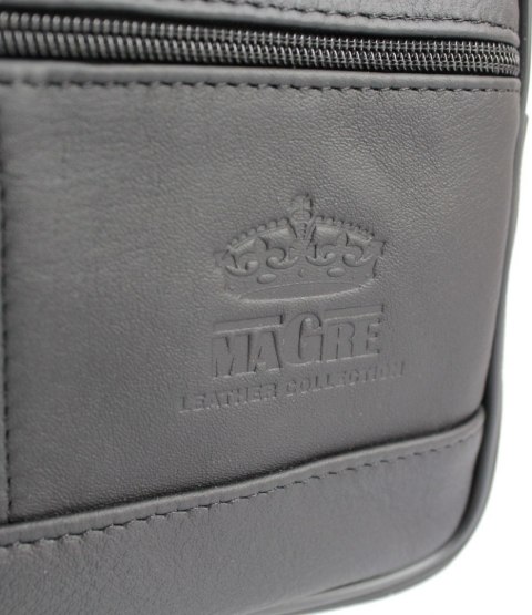 Torba Męska Skórzana MAGRE (PL) Średnia TMM DeLuxe Skóra Naturalna Solidna Do Pracy Torba Męska Skórzana MAGRE (PL) Średnia TMM DeLuxe Skóra Naturalna Solidna Do Pracy