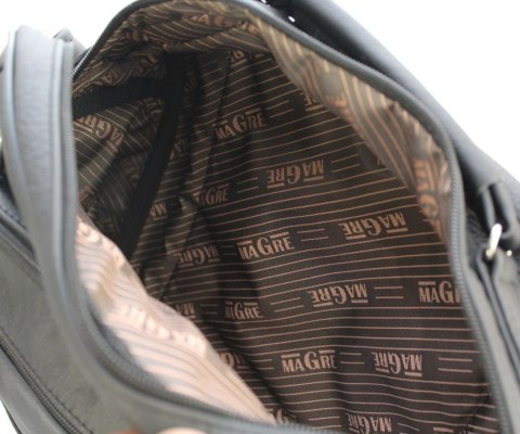 Torba Męska Skórzana MAGRE (PL) Średnia TMM DeLuxe Skóra Naturalna Solidna Do Pracy Torba Męska Skórzana MAGRE (PL) Średnia TMM DeLuxe Skóra Naturalna Solidna Do Pracy