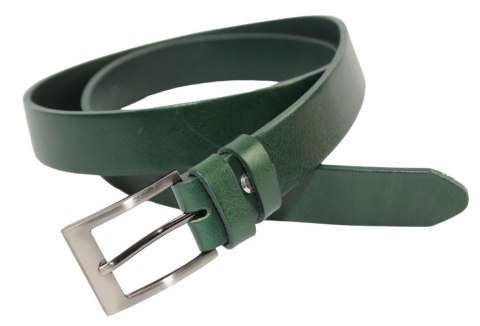 Pasek Męski Skórzany PAS-MAX (PL) Skóra Licowa EXTRA Gładki 30 mm CIEMNY ZIELONY K111 Pasek Męski Skórzany PAS-MAX (PL) Skóra Licowa EXTRA Gładki 30 mm CIEMNY ZIELONY K111