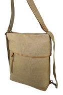 Torba JENNIFER JONES CANVAS Z Elementami Skórzanymi SŁOMIANA JJ4558