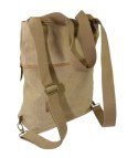 Torba JENNIFER JONES CANVAS Z Elementami Skórzanymi SŁOMIANA JJ4558