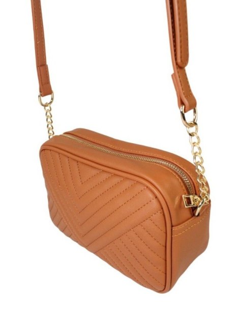 Stylowa Torebka Jennifer Jones Ze Skóry Włoskiej Ekologicznej 3134 RUDY 14 x 24 x 9 [cm]