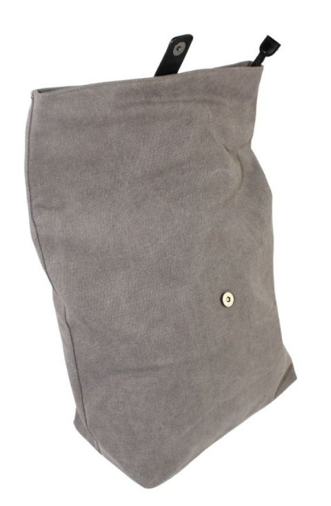 Stylowy i Elegancki Plecak Jennifer Jones JJ4567 Canvas POPIELATY 37  x 37 x 17 [cm]