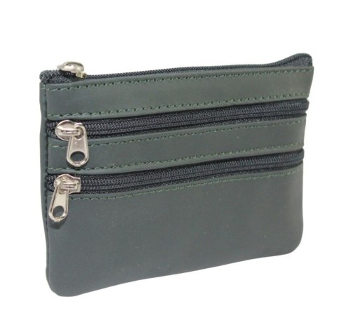 Etui Na Klucze Skórzane Polska Galanteria (PL) Skóra Naturalna Trzy Zamki Na Jeden Komplet Kluczy 34800 12 x 8,5 x 1 [cm]