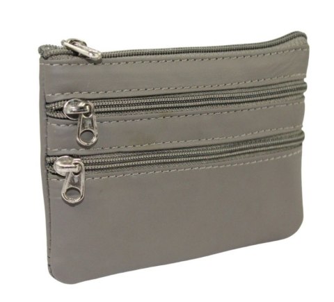 Etui Na Klucze Skórzane Polska Galanteria (PL) Skóra Naturalna Trzy Zamki Na Jeden Komplet Kluczy 34800 12 x 8,5 x 1 [cm]