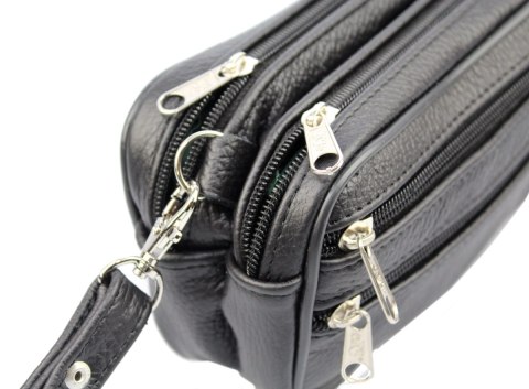 Saszetka Męska Skórzana Mała MAGRE (PL) PIOTR II Skóra Naturalna 17 x 10 x 7,5 [cm]