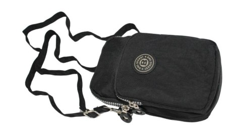 Stylowa Pozioma Torba Mała Na Ramię Bag Street NR 2248 CZARNY 20 x 12 x 4 [cm]