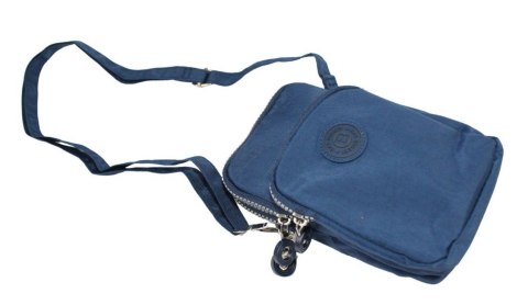Stylowa Pozioma Torba Mała Na Ramię Bag Street NR 2248 GRANATOWY 20 x 12 x 4 [cm]