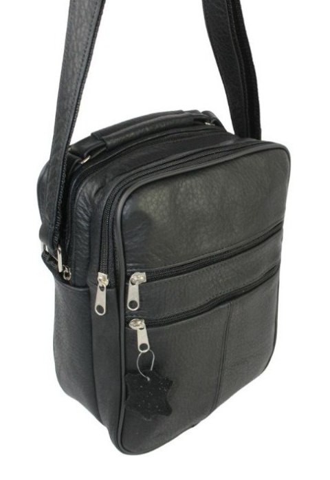 Torba męska skórzana MAGRE (PL) Pionowa DeLux Kuba 20 x 28 x 12 [cm]